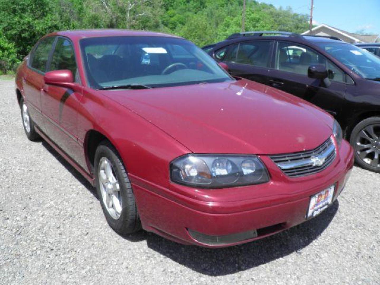 2005 RED Chevrolet Impala LS (2G1WH52K959) with an 3.8 V6 engine, AT transmission, located at 19521 New George's Creek Rd SW, Barton, MD, 21521, (301) 463-2404, 39.524323, -79.017906 - Photo#0