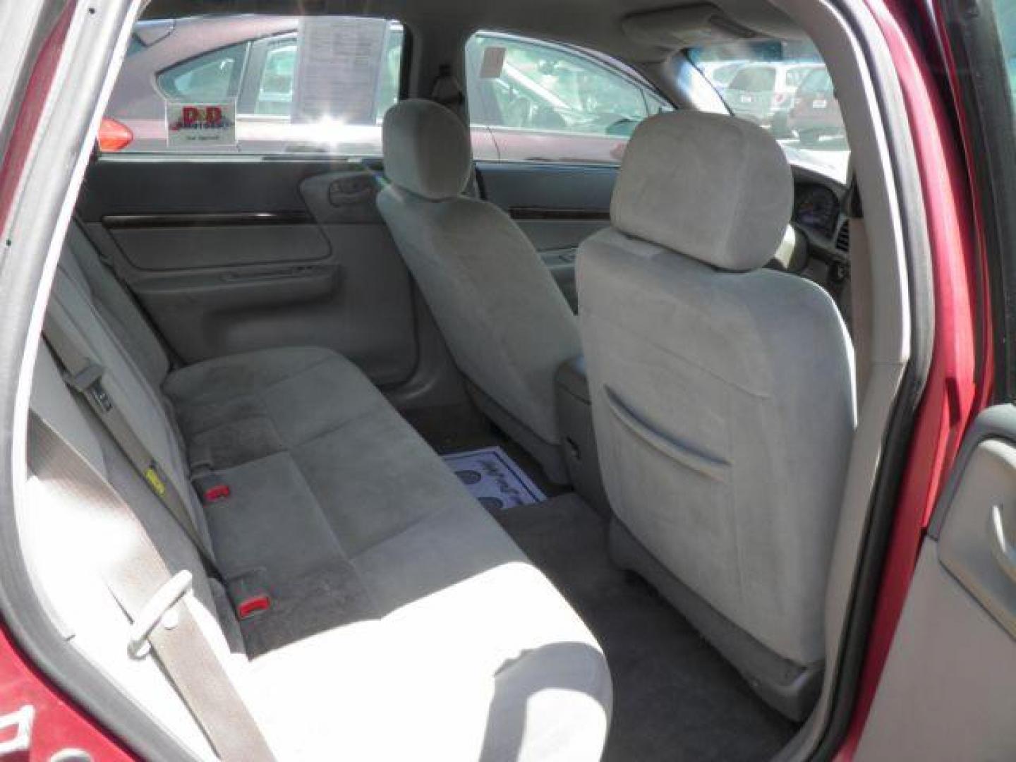 2005 RED Chevrolet Impala LS (2G1WH52K959) with an 3.8 V6 engine, AT transmission, located at 19521 New George's Creek Rd SW, Barton, MD, 21521, (301) 463-2404, 39.524323, -79.017906 - Photo#2