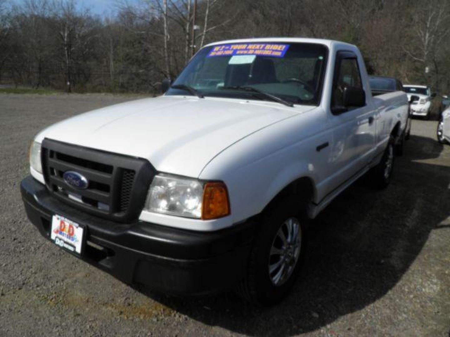 2005 WHITE Ford Ranger XL 2WD (1FTYR10D95P) with an 2.3l L4 engine, AT transmission, located at 19521 New George's Creek Rd SW, Barton, MD, 21521, (301) 463-2404, 39.524323, -79.017906 - Photo#0