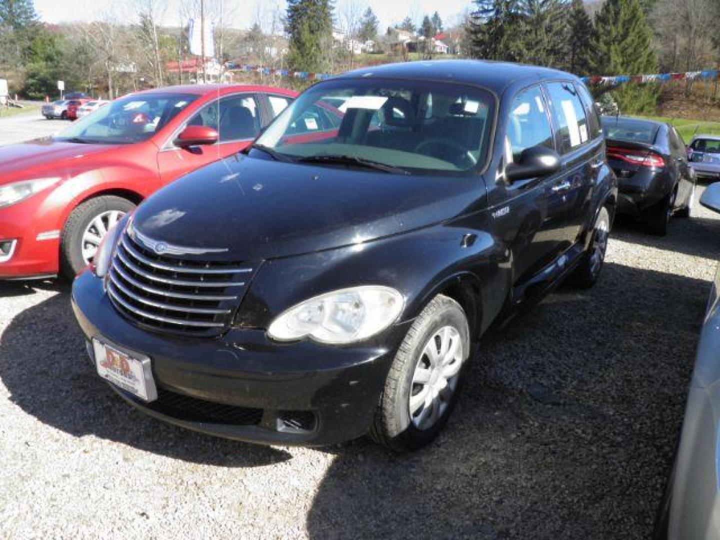 2006 Black Chrysler PT Cruiser Base (3A4FY48B56T) with an 2.4 L4 engine, AT transmission, located at 19521 New George's Creek Rd SW, Barton, MD, 21521, (301) 463-2404, 39.524323, -79.017906 - Photo#0