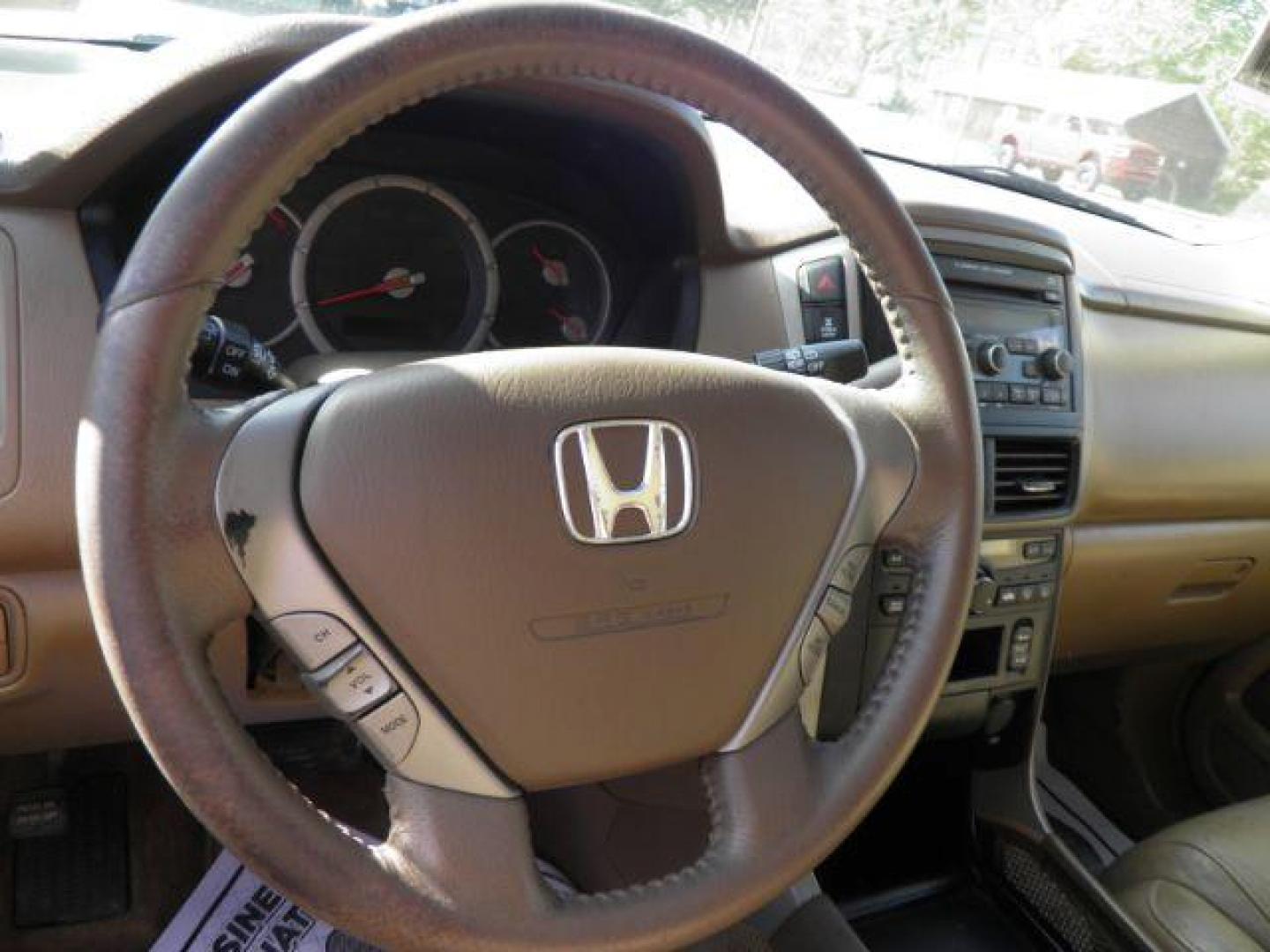 2007 BURGUNDY HONDA PILOT EX-L 4WD AT (2HKYF18567H) with an 3.5L V6 engine, AT transmission, located at 15520 McMullen Hwy SW, Belair, MD, 21502, (301) 729-3700, 39.581375, -78.846451 - Photo#2