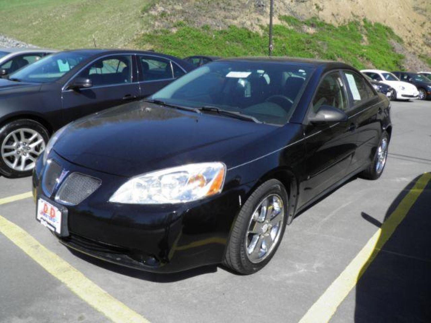 2007 Black Pontiac G6 GT Sedan (1G2ZH58N974) with an 3.5L V6 engine, AT transmission, located at 15520 McMullen Hwy SW, Belair, MD, 21502, (301) 729-3700, 39.581375, -78.846451 - Photo#0