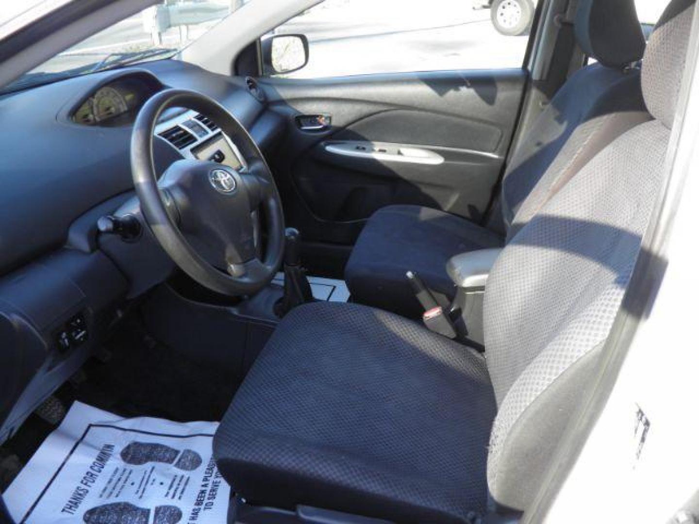 2007 WHITE TOYOTA YARIS Sedan (JTDBT923271) with an 1.5L L4 DOHC 16V engine, MAN transmission, located at 15520 McMullen Hwy SW, Belair, MD, 21502, (301) 729-3700, 39.581375, -78.846451 - Photo#1