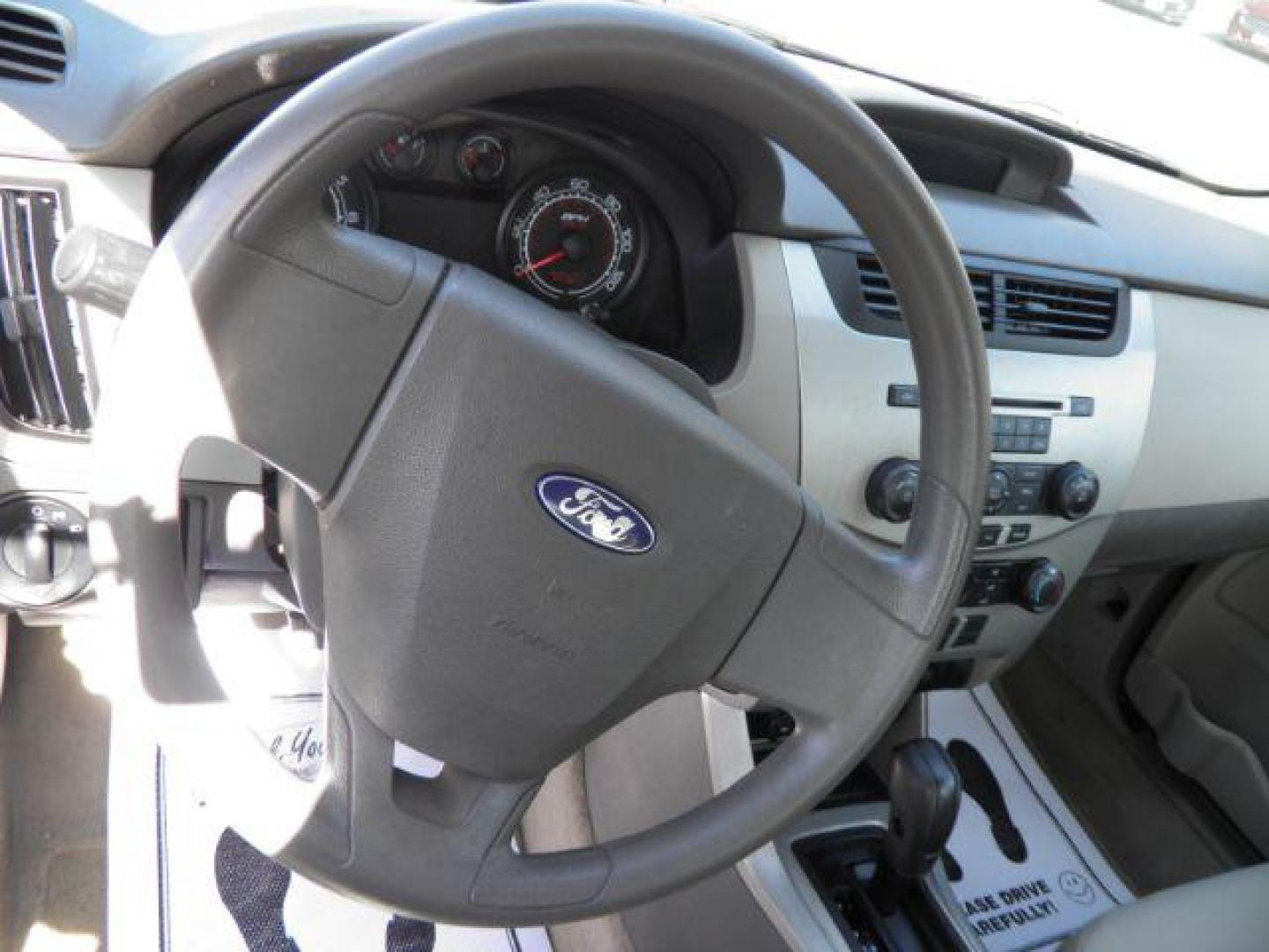 2008 BLACK Ford Focus S Sedan (1FAHP34N78W) with an 2.0L L4 engine, 4-Speed Automatic transmission, located at 15520 McMullen Hwy SW, Belair, MD, 21502, (301) 729-3700, 39.581375, -78.846451 - Photo#2