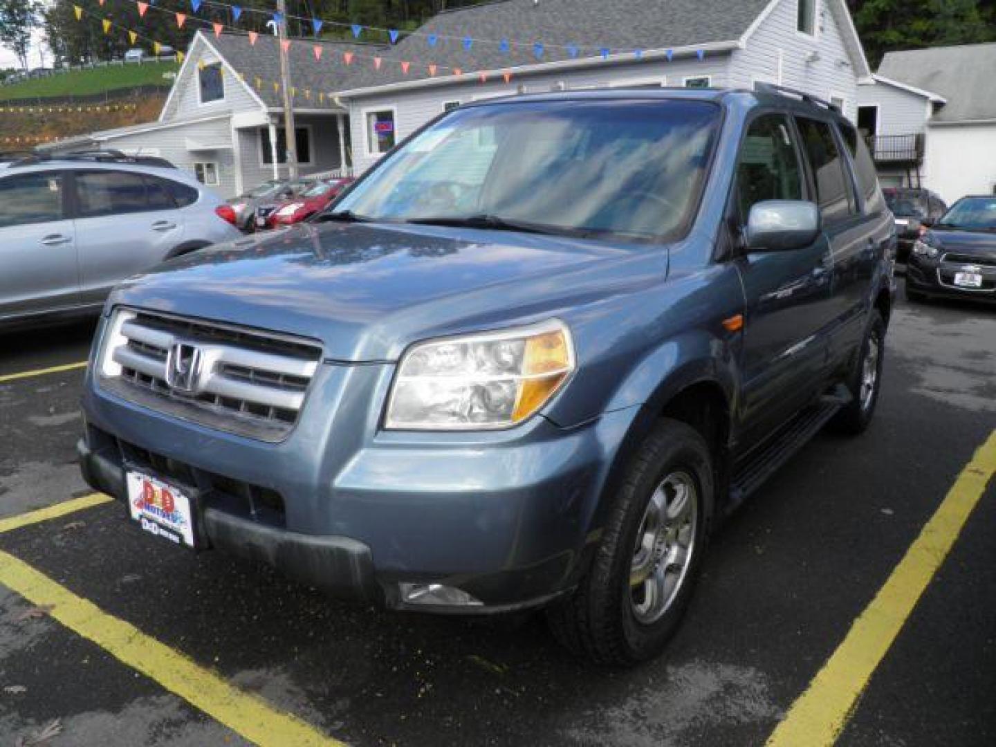 2008 BLUE HONDA PILOT EX 4WD (5FNYF18418B) with an 3.5L V6 engine, AT transmission, located at 15520 McMullen Hwy SW, Belair, MD, 21502, (301) 729-3700, 39.581375, -78.846451 - Photo#0