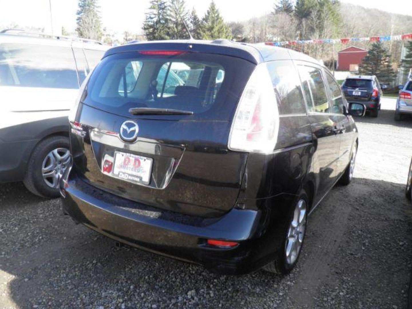 2008 BLACK MAZDA MAZDA5 Sport (JM1CR293380) with an 2.3l L4 engine, AT transmission, located at 19521 New George's Creek Rd SW, Barton, MD, 21521, (301) 463-2404, 39.524323, -79.017906 - Photo#5