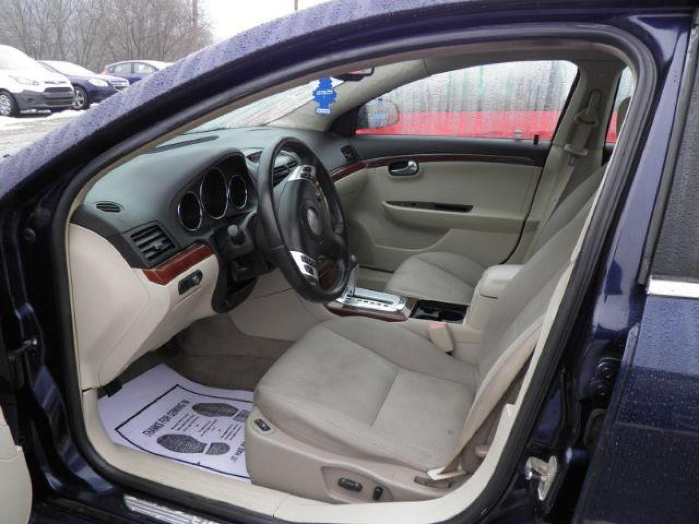 2008 BLUE Saturn Aura XE (1G8ZS57NX8F) with an 3.5L V6 engine, AT transmission, located at 19521 New George's Creek Rd SW, Barton, MD, 21521, (301) 463-2404, 39.524323, -79.017906 - Photo#1