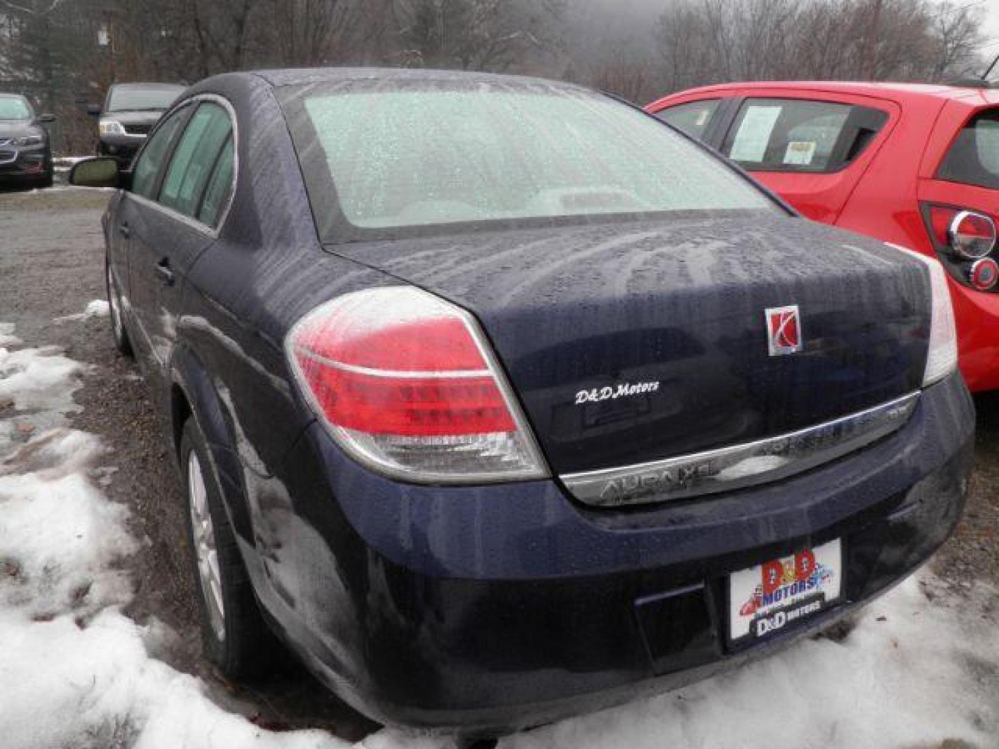 2008 BLUE Saturn Aura XE (1G8ZS57NX8F) with an 3.5L V6 engine, AT transmission, located at 19521 New George's Creek Rd SW, Barton, MD, 21521, (301) 463-2404, 39.524323, -79.017906 - Photo#4