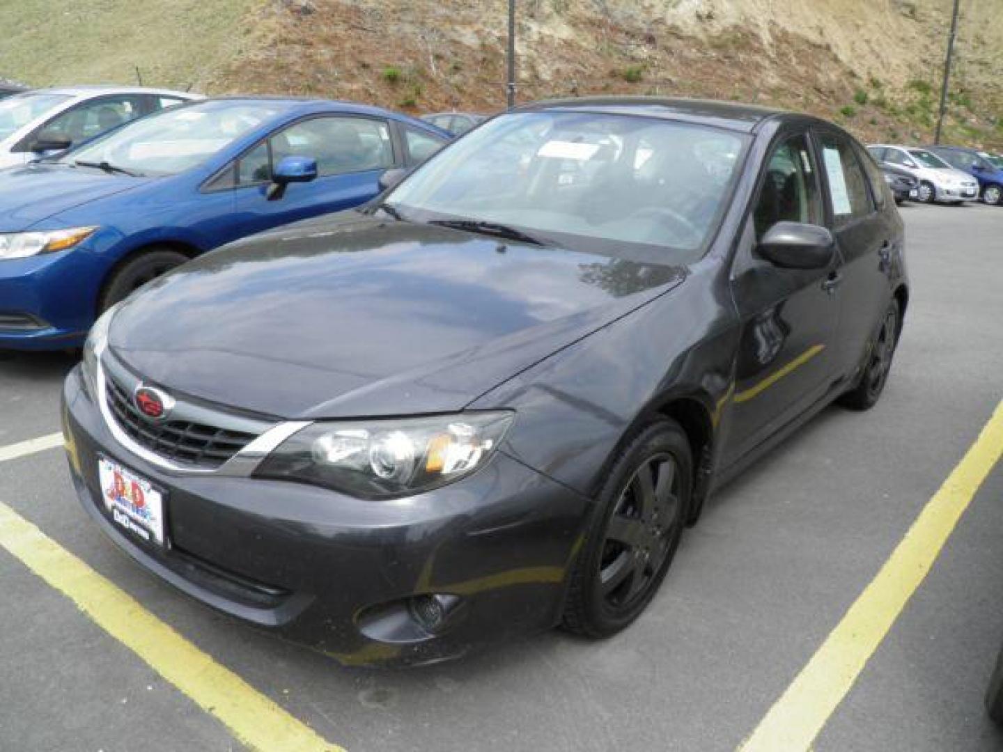 2008 GRAY Subaru Impreza 4-DR (JF1GH616X8H) with an 2.5 L4 engine, AT transmission, located at 15520 McMullen Hwy SW, Belair, MD, 21502, (301) 729-3700, 39.581375, -78.846451 - Photo#0