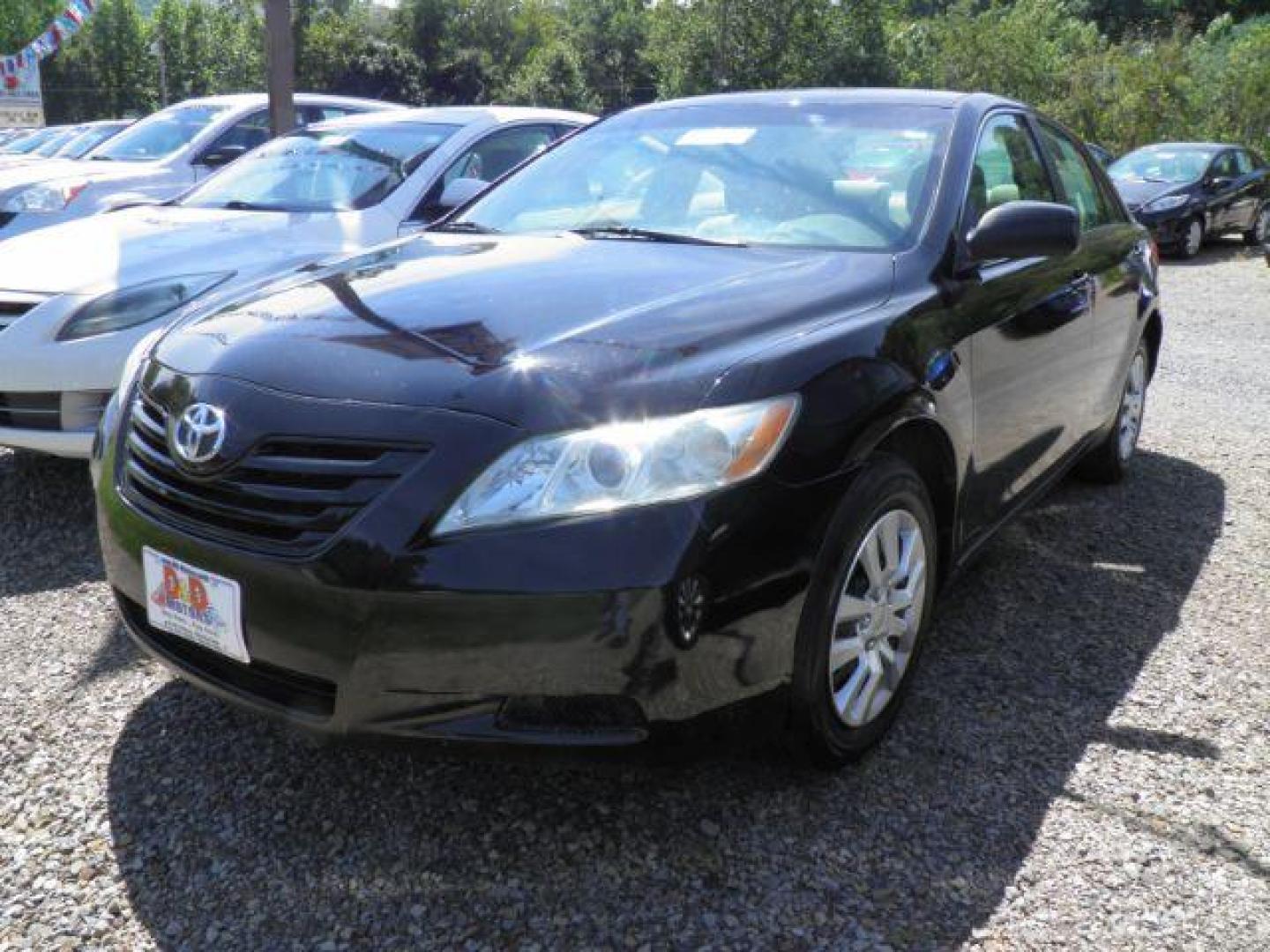 2008 Black Toyota Camry LE 5-Spd AT (4T1BE46K08U) with an 2.4l L4 engine, AT transmission, located at 19521 New George's Creek Rd SW, Barton, MD, 21521, (301) 463-2404, 39.524323, -79.017906 - Photo#0