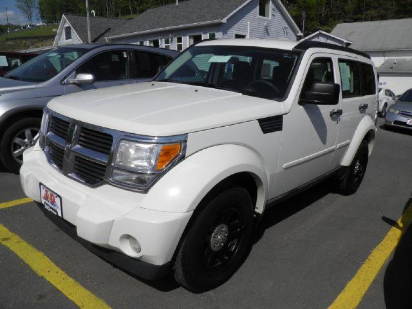 2009 WHITE Dodge Nitro SE 4WD (1D8GU28K89W) with an 3.7L V6 engine, located at 15520 McMullen Hwy SW, Belair, MD, 21502, (301) 729-3700, 39.581375, -78.846451 - Photo#0