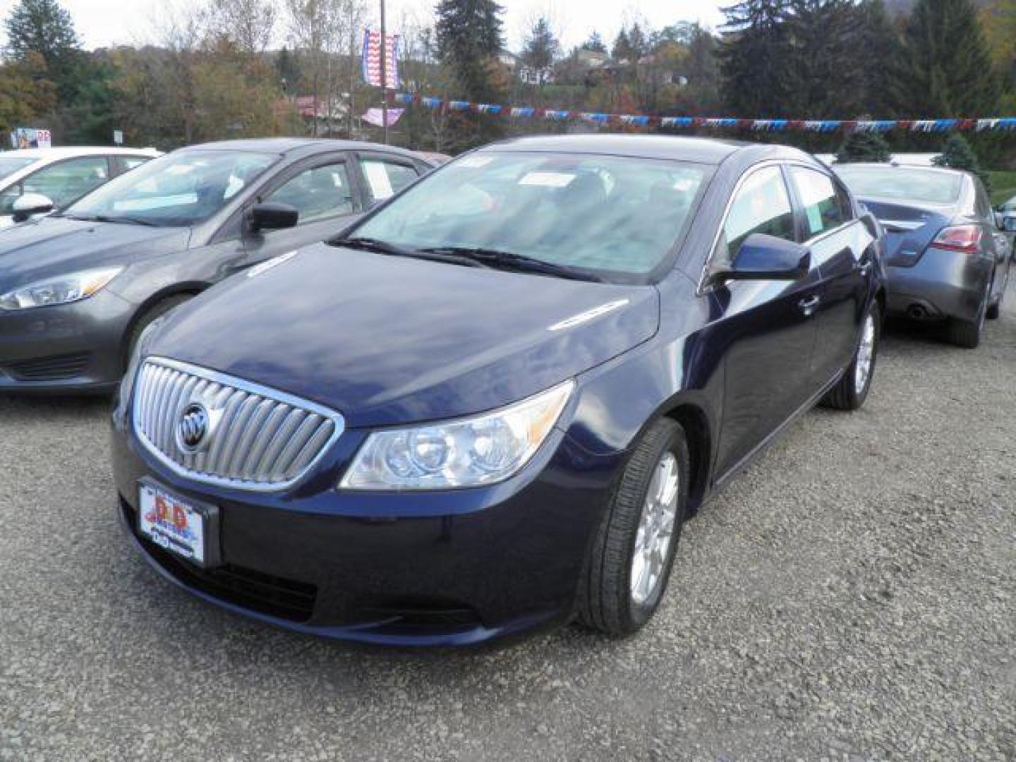 2010 BLUE Buick LaCrosse CX (1G4GB5EG3AF) with an 3.0 V6 engine, AT transmission, located at 19521 New George's Creek Rd SW, Barton, MD, 21521, (301) 463-2404, 39.524323, -79.017906 - Photo#0