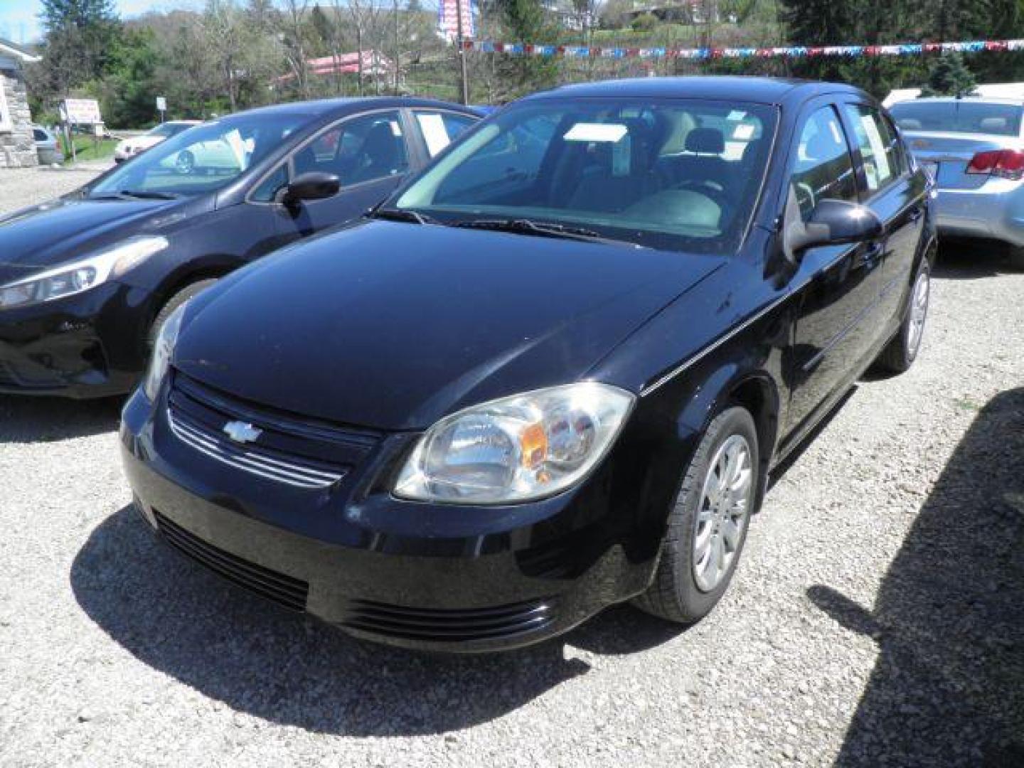 2010 Black Chevrolet Cobalt LT1 Sedan (1G1AD5F57A7) with an 2.2L L4 engine, AT transmission, located at 19521 New George's Creek Rd SW, Barton, MD, 21521, (301) 463-2404, 39.524323, -79.017906 - Photo#0