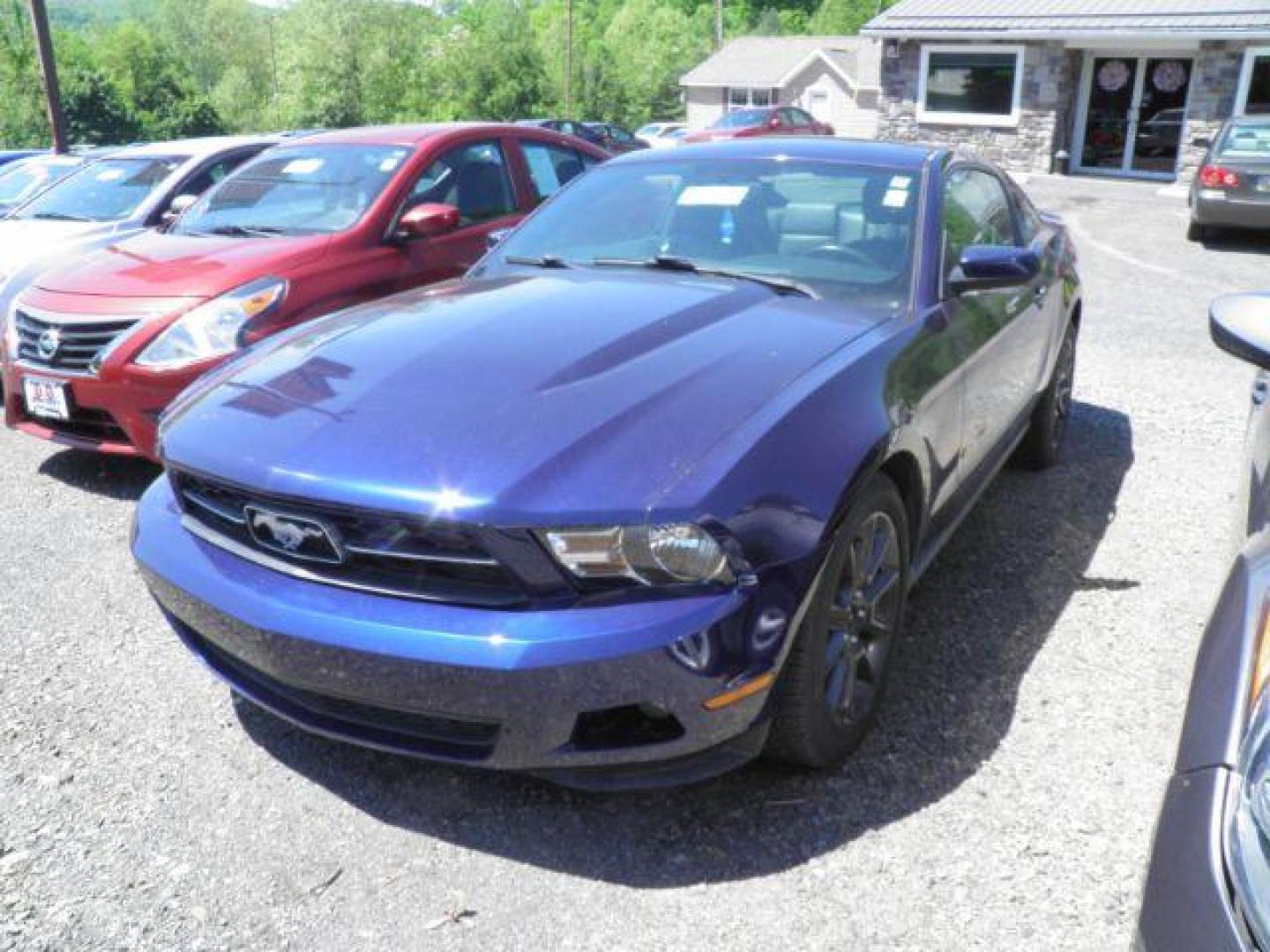 2010 BLUE Ford Mustang V6 Coupe (1ZVBP8AN6A5) with an 4.0 V6 engine, located at 19521 New George's Creek Rd SW, Barton, MD, 21521, (301) 463-2404, 39.524323, -79.017906 - Photo#0