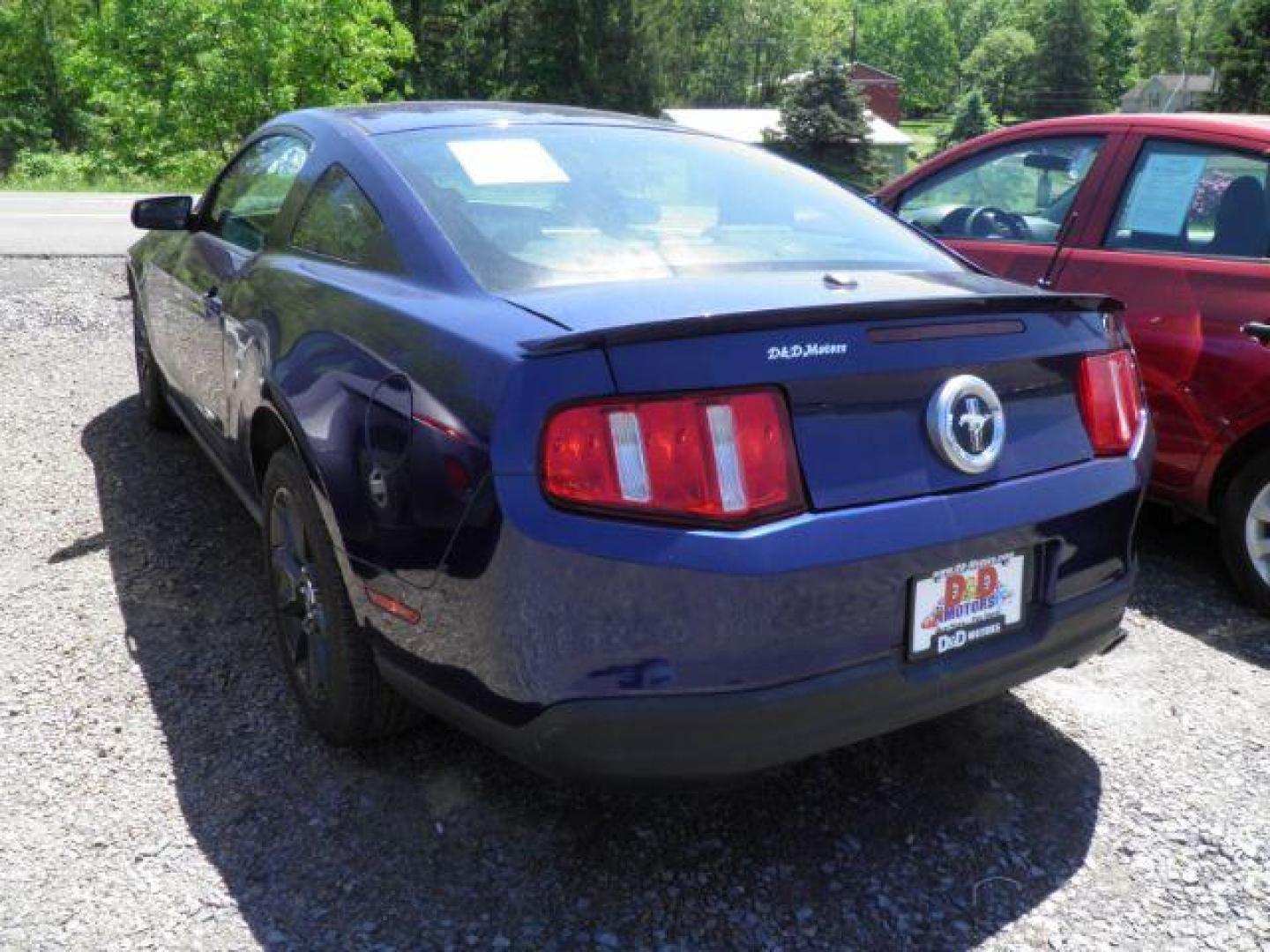 2010 BLUE Ford Mustang V6 Coupe (1ZVBP8AN6A5) with an 4.0 V6 engine, located at 19521 New George's Creek Rd SW, Barton, MD, 21521, (301) 463-2404, 39.524323, -79.017906 - Photo#4