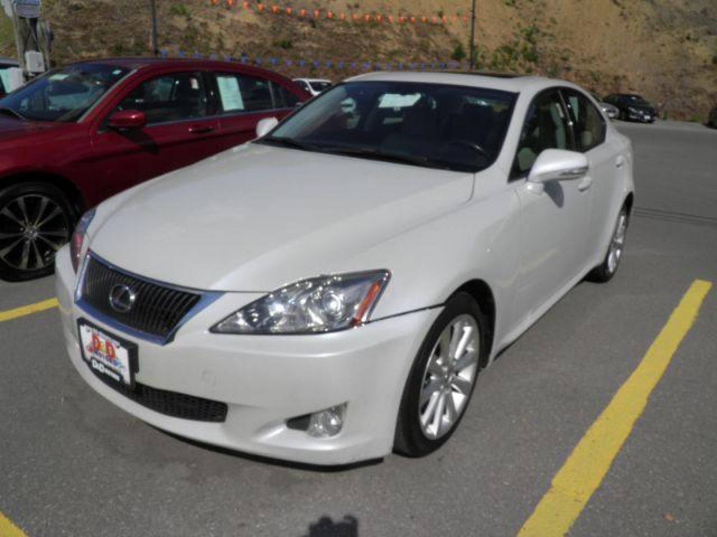 2010 WHITE Lexus IS IS 250 (JTHCF5C26A5) with an 2.5L V6 engine, AT transmission, located at 15520 McMullen Hwy SW, Belair, MD, 21502, (301) 729-3700, 39.581375, -78.846451 - Photo#0