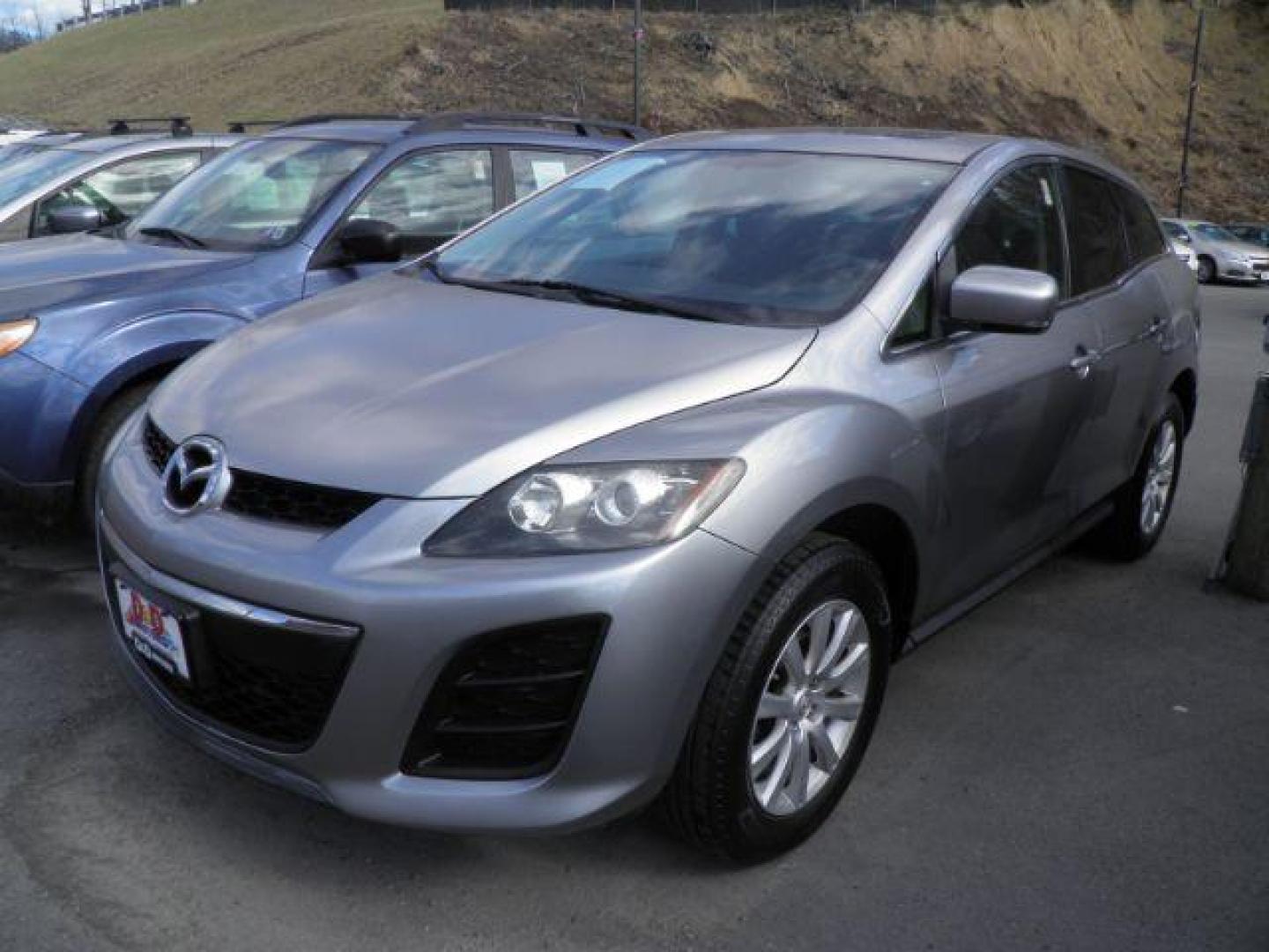 2010 GRAY Mazda CX-7 I Sport (JM3ER2W58A0) with an 2.5 L4 engine, AT transmission, located at 15520 McMullen Hwy SW, Belair, MD, 21502, (301) 729-3700, 39.581375, -78.846451 - Photo#0