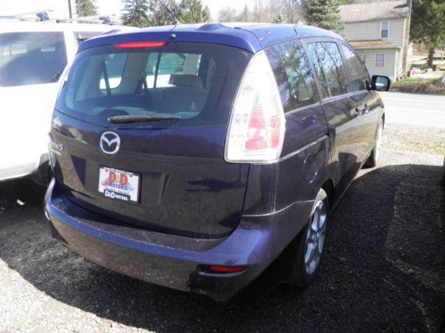 2010 BLUE Mazda MAZDA5 Sport (JM1CR2WL4A0) with an 2.3l L4 engine, AT transmission, located at 15520 McMullen Hwy SW, Belair, MD, 21502, (301) 729-3700, 39.581375, -78.846451 - Photo#4