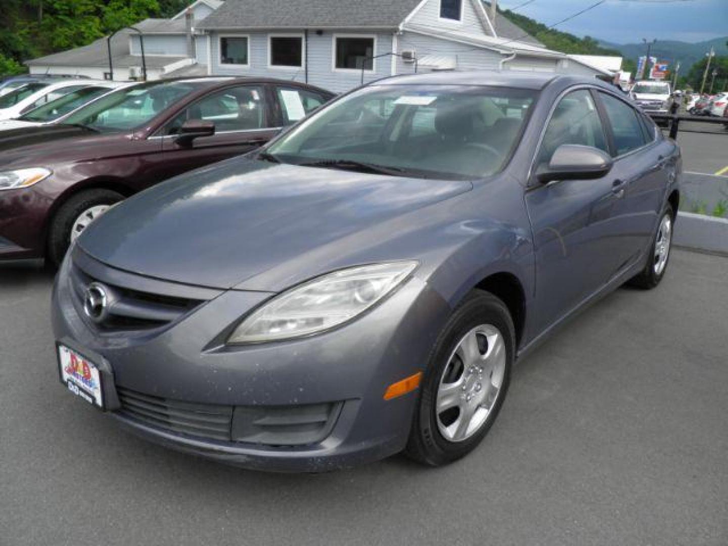 2010 GRAY Mazda Mazda6 I Sport (1YVHZ8BH2A5) with an 2.5l L4 engine, MAN transmission, located at 15520 McMullen Hwy SW, Belair, MD, 21502, (301) 729-3700, 39.581375, -78.846451 - Photo#0