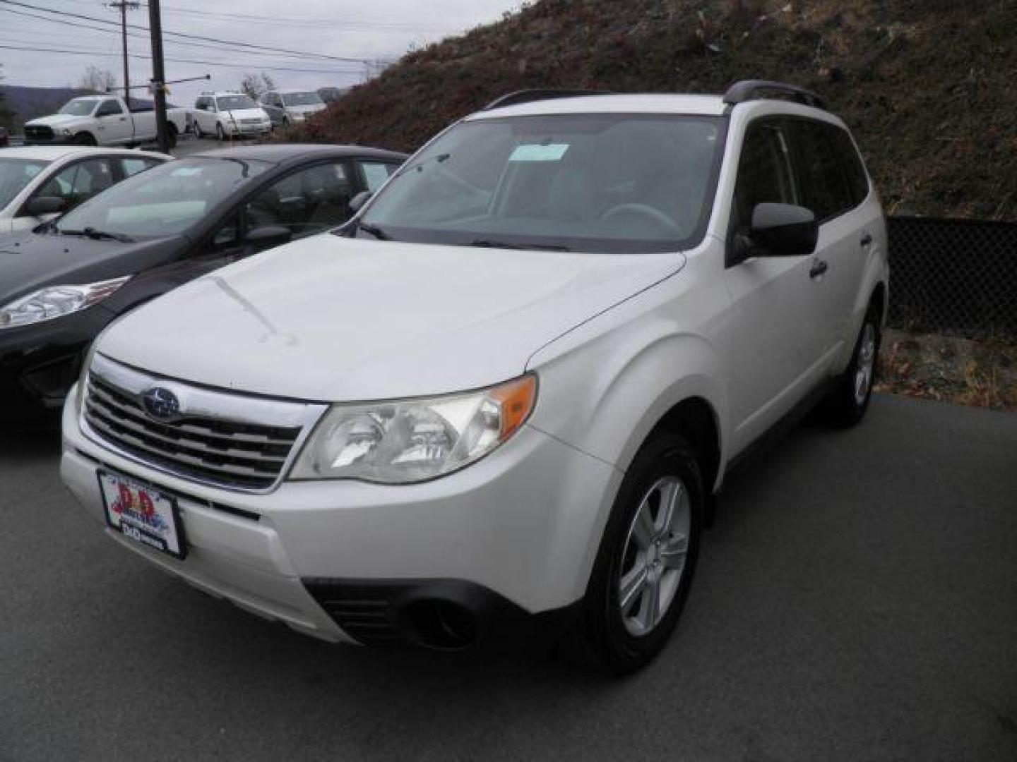 2010 WHITE Subaru Forester 2.5XS (JF2SH6BC4AH) with an 2.5 L4 engine, AT transmission, located at 15520 McMullen Hwy SW, Belair, MD, 21502, (301) 729-3700, 39.581375, -78.846451 - Photo#0