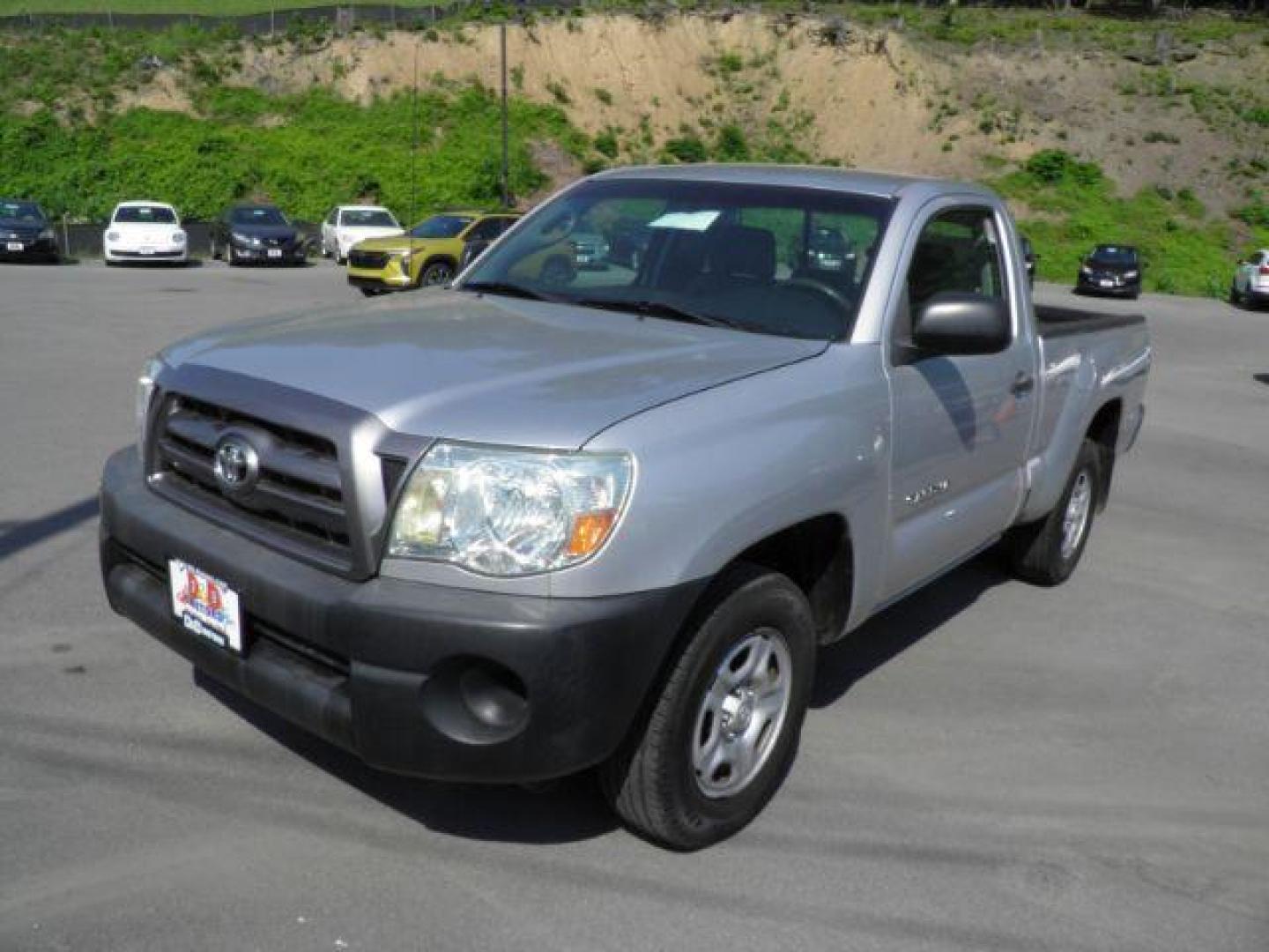 2010 GRAY Toyota Tacoma Regular Cab 2WD (5TENX4CN1AZ) with an 2.7 L4 engine, AT transmission, located at 15520 McMullen Hwy SW, Belair, MD, 21502, (301) 729-3700, 39.581375, -78.846451 - Photo#0