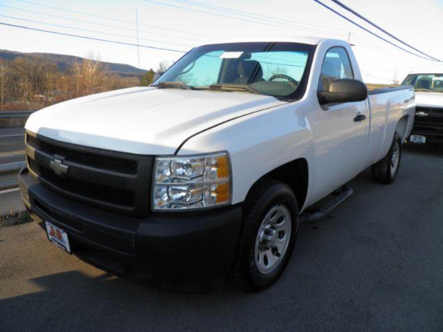 2011 WHITE Chevrolet Silverado 1500 Work Truck 2WD (1GCNCPEXXBZ) with an 4.3L V6 engine, AT transmission, located at 15520 McMullen Hwy SW, Belair, MD, 21502, (301) 729-3700, 39.581375, -78.846451 - Photo#0