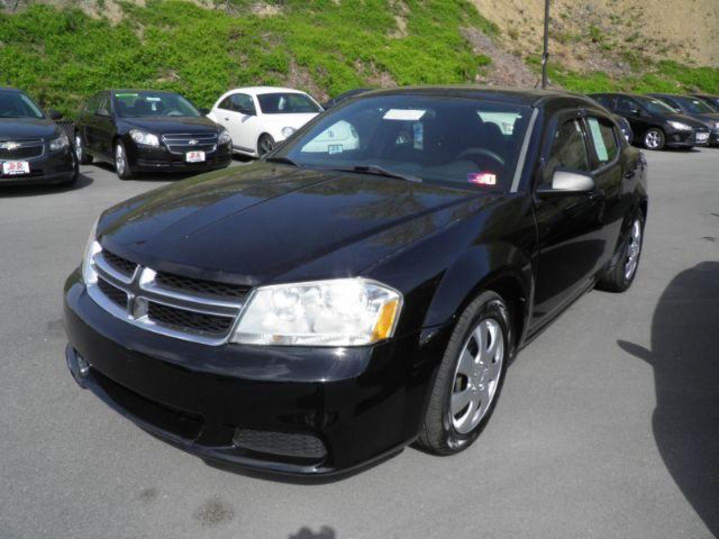 2011 BLACK DODGE AVENGER Express (1B3BD4FB4BN) with an 4 CYL engine, AT transmission, located at 15520 McMullen Hwy SW, Belair, MD, 21502, (301) 729-3700, 39.581375, -78.846451 - Photo#0