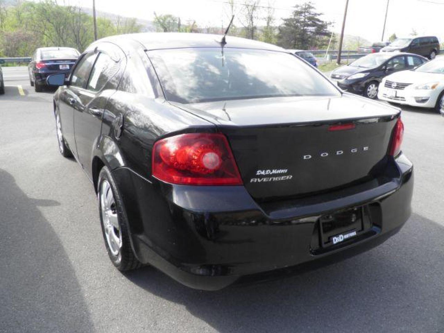 2011 BLACK DODGE AVENGER Express (1B3BD4FB4BN) with an 4 CYL engine, AT transmission, located at 15520 McMullen Hwy SW, Belair, MD, 21502, (301) 729-3700, 39.581375, -78.846451 - Photo#4