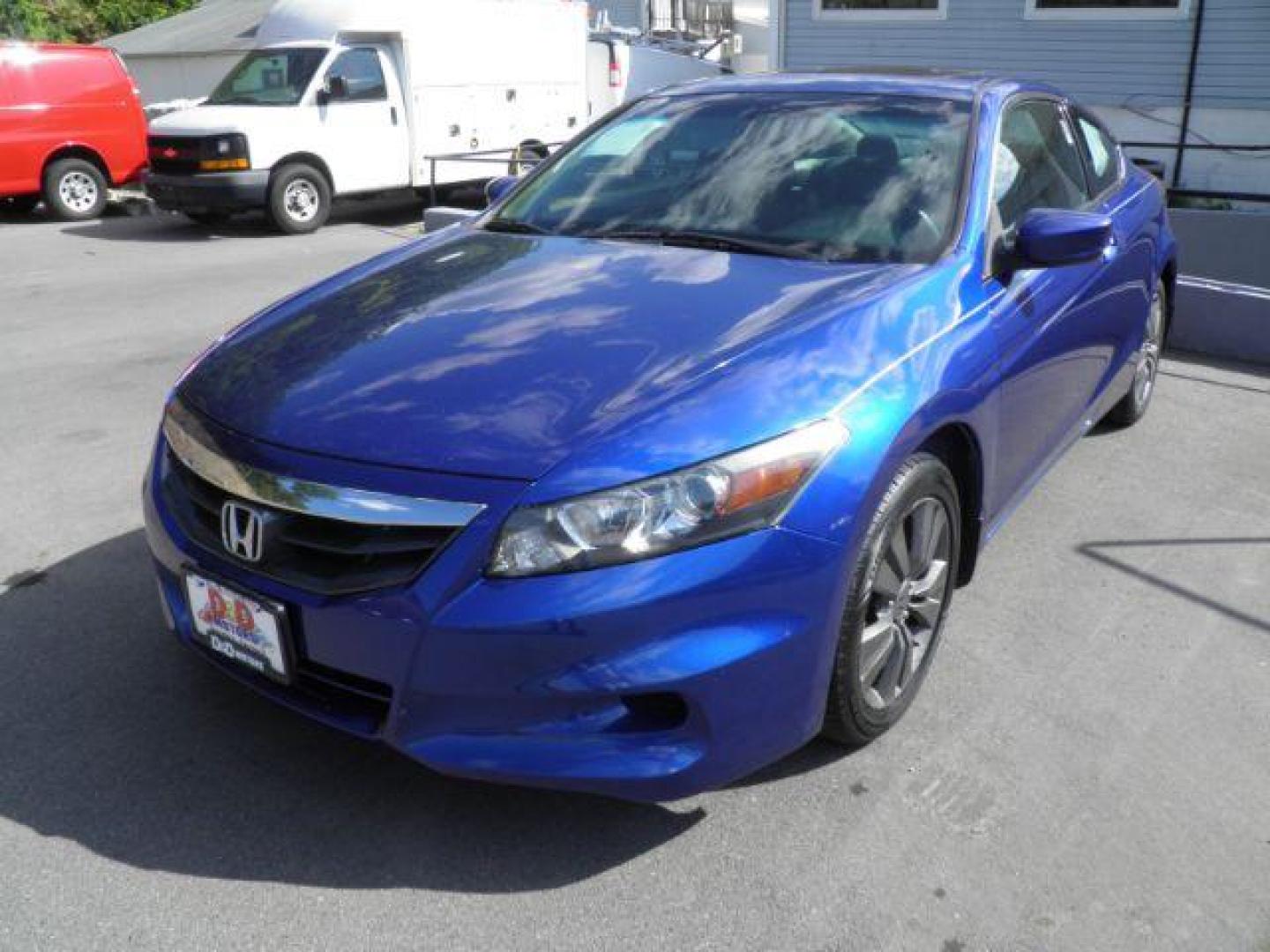 2011 BLUE Honda Accord EX-L Coupe AT (1HGCS1B87BA) with an 2.4L L4 engine, AT transmission, located at 15520 McMullen Hwy SW, Belair, MD, 21502, (301) 729-3700, 39.581375, -78.846451 - Photo#0