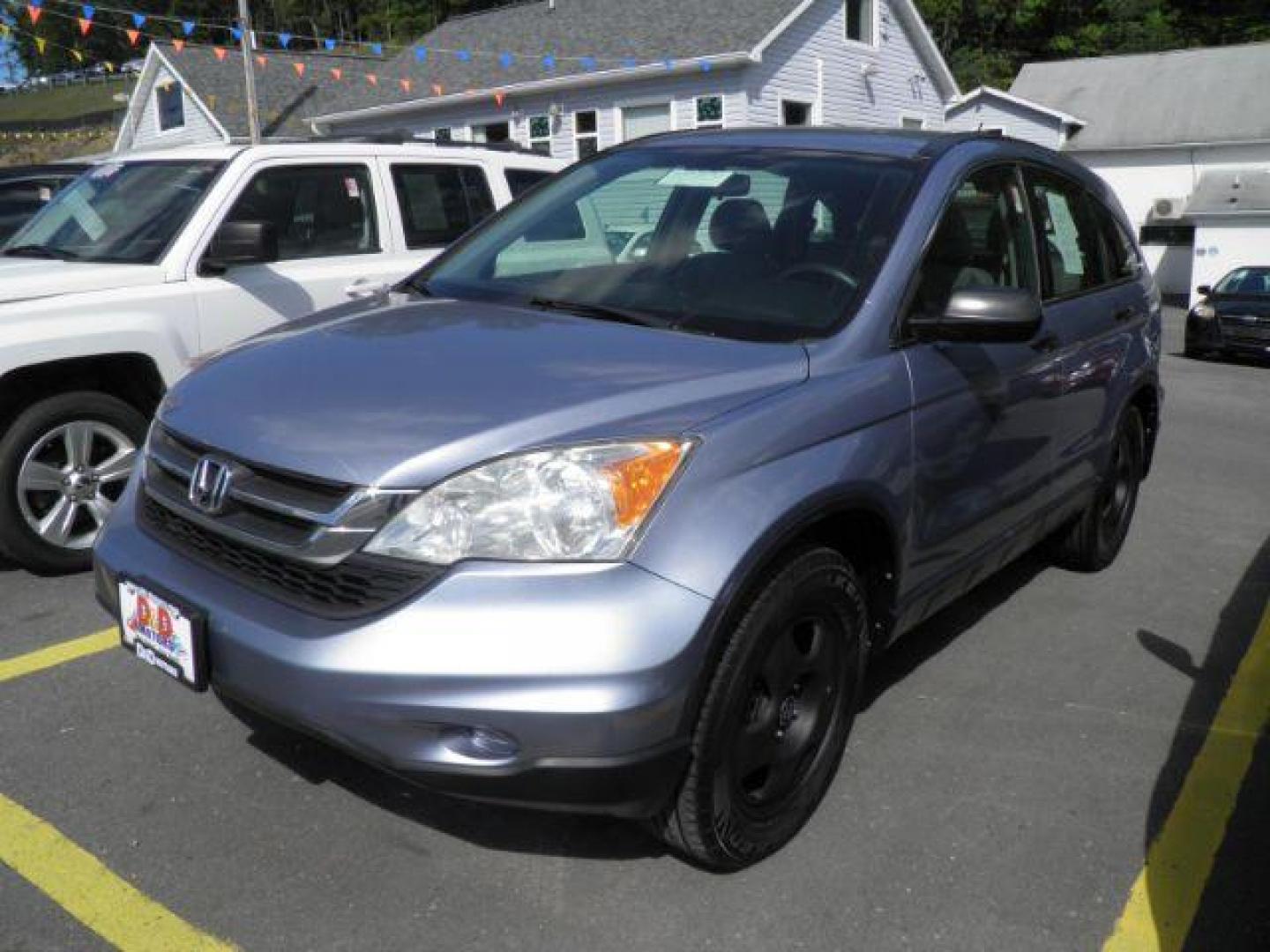 2011 BLUE Honda CR-V LX 4WD 5-Speed AT (JHLRE4H37BC) with an 2.4L L4 engine, AT transmission, located at 15520 McMullen Hwy SW, Belair, MD, 21502, (301) 729-3700, 39.581375, -78.846451 - Photo#0