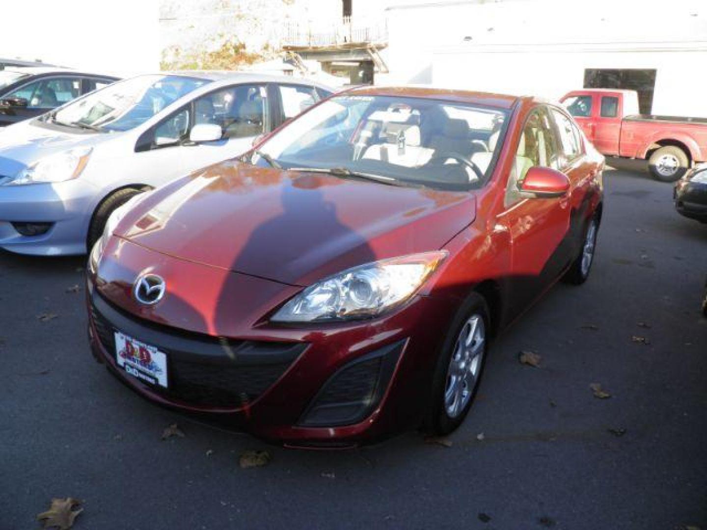 2011 RED MAZDA 3 TOURING (JM1BL1VF0B1) with an 2..0/4CLY engine, AT transmission, located at 15520 McMullen Hwy SW, Belair, MD, 21502, (301) 729-3700, 39.581375, -78.846451 - Photo#0