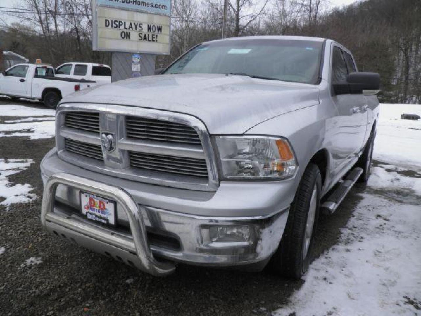 2011 GRAY RAM 1500 ST Quad Cab 4WD (1D7RV1GT8BS) with an 5.7 V8 engine, AT transmission, located at 19521 New George's Creek Rd SW, Barton, MD, 21521, (301) 463-2404, 39.524323, -79.017906 - Photo#0