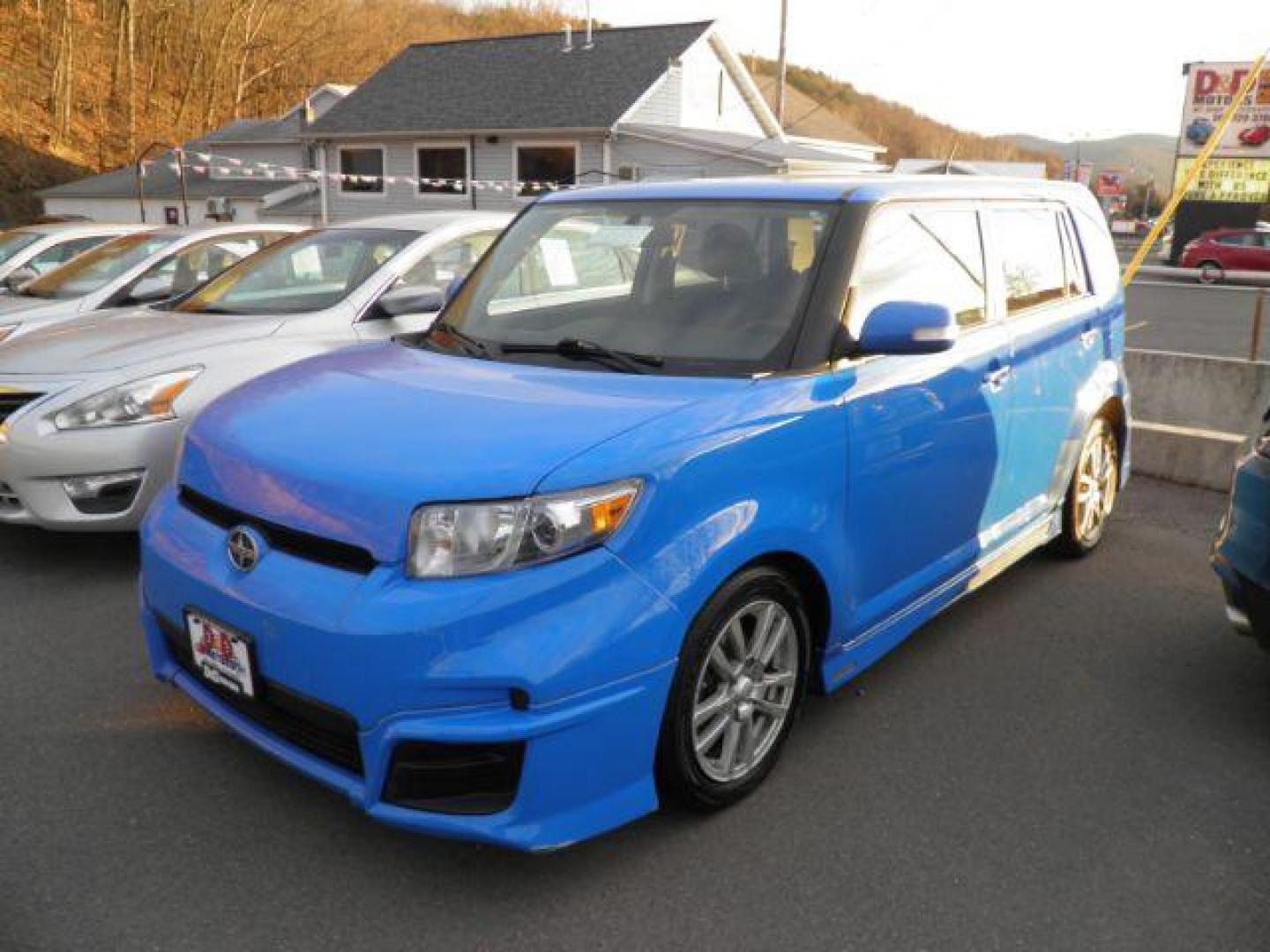 2011 BLUE SCION XB AT (JTLZE4FE1B1) with an 4 CYL engine, AT transmission, located at 15520 McMullen Hwy SW, Belair, MD, 21502, (301) 729-3700, 39.581375, -78.846451 - Photo#0