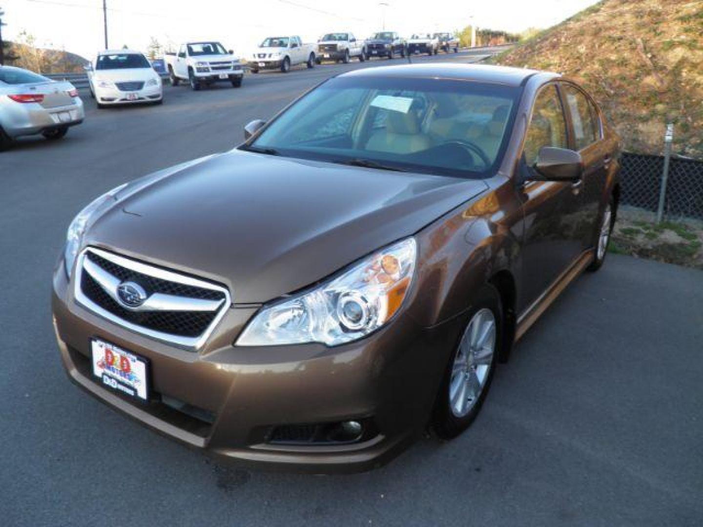 2011 BROWN SUBARU LEGACY 2.5i Premium (4S3BMBG62B3) with an 2.5L L4 engine, AT transmission, located at 15520 McMullen Hwy SW, Belair, MD, 21502, (301) 729-3700, 39.581375, -78.846451 - Photo#0