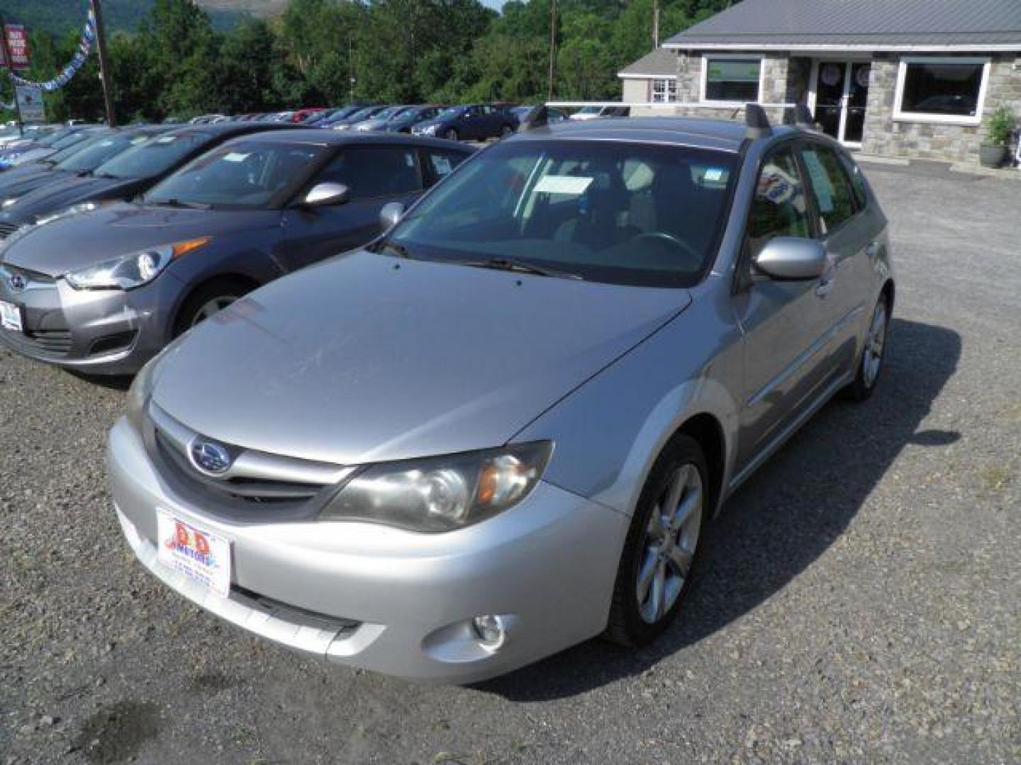 2011 GRAY Subaru Impreza 5DR (JF1GH6D6XBH) with an 2.5 L4 engine, AT transmission, located at 19521 New George's Creek Rd SW, Barton, MD, 21521, (301) 463-2404, 39.524323, -79.017906 - Photo#0