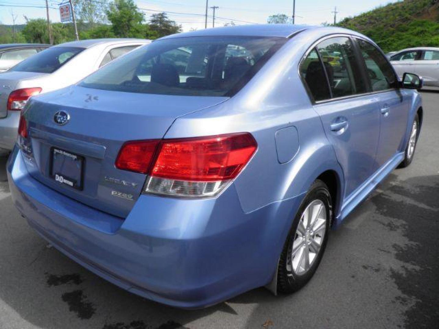 2011 BLUE Subaru Legacy 2.5i Premium (4S3BMBB63B3) with an 2.5 L4 engine, CVT transmission, located at 15520 McMullen Hwy SW, Belair, MD, 21502, (301) 729-3700, 39.581375, -78.846451 - Photo#4