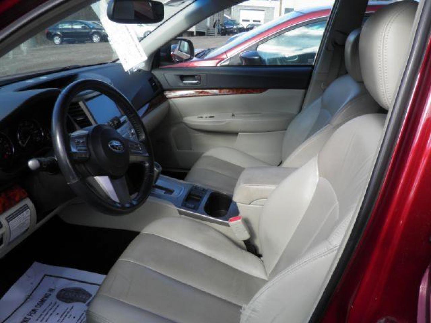 2011 RED Subaru Outback 3.6R Limited (4S4BRDLC5B2) with an 3.6L V6 engine, AT transmission, located at 19521 New George's Creek Rd SW, Barton, MD, 21521, (301) 463-2404, 39.524323, -79.017906 - Photo#1