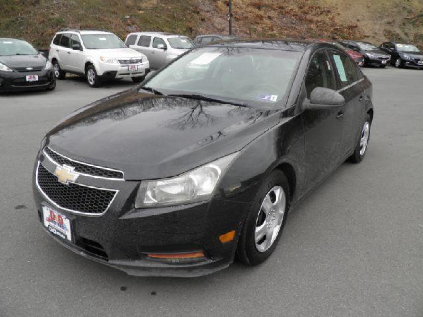 2012 BLACK Chevrolet Cruze 2LS (1G1PC5SH5C7) with an 1.8L L4 engine, AT transmission, located at 15520 McMullen Hwy SW, Belair, MD, 21502, (301) 729-3700, 39.581375, -78.846451 - Photo#0