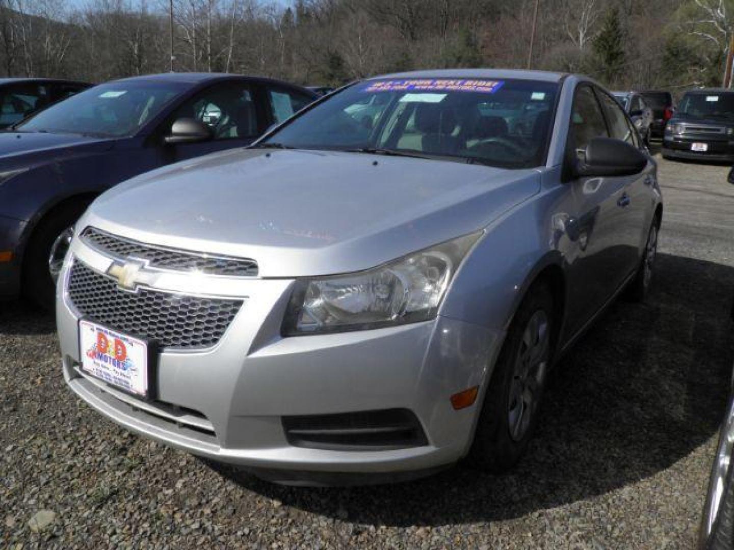 2012 GRAY Chevrolet Cruze 2LS (1G1PC5SH7C7) with an 1.8L L4 engine, AT transmission, located at 19521 New George's Creek Rd SW, Barton, MD, 21521, (301) 463-2404, 39.524323, -79.017906 - Photo#0