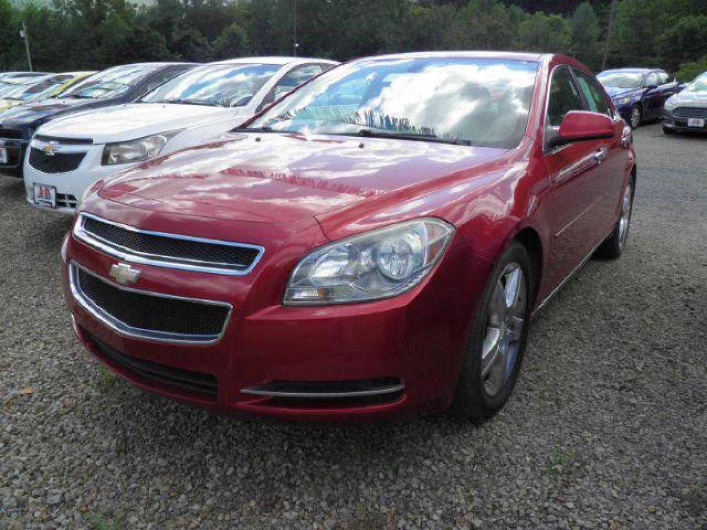 2012 RED Chevrolet Malibu 1LT (1G1ZC5E04CF) with an 2.4L L4 engine, AT transmission, located at 19521 New George's Creek Rd SW, Barton, MD, 21521, (301) 463-2404, 39.524323, -79.017906 - Photo#0