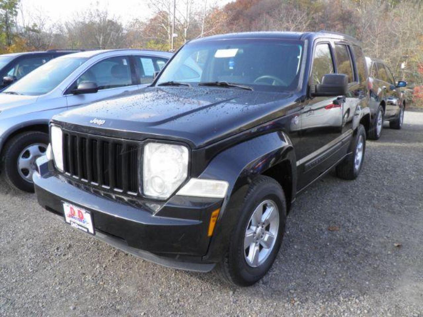 2012 BLACK Jeep Liberty Sport 4WD (1C4PJMAK1CW) with an 3.7L V6 engine, AT transmission, located at 19521 New George's Creek Rd SW, Barton, MD, 21521, (301) 463-2404, 39.524323, -79.017906 - Photo#0