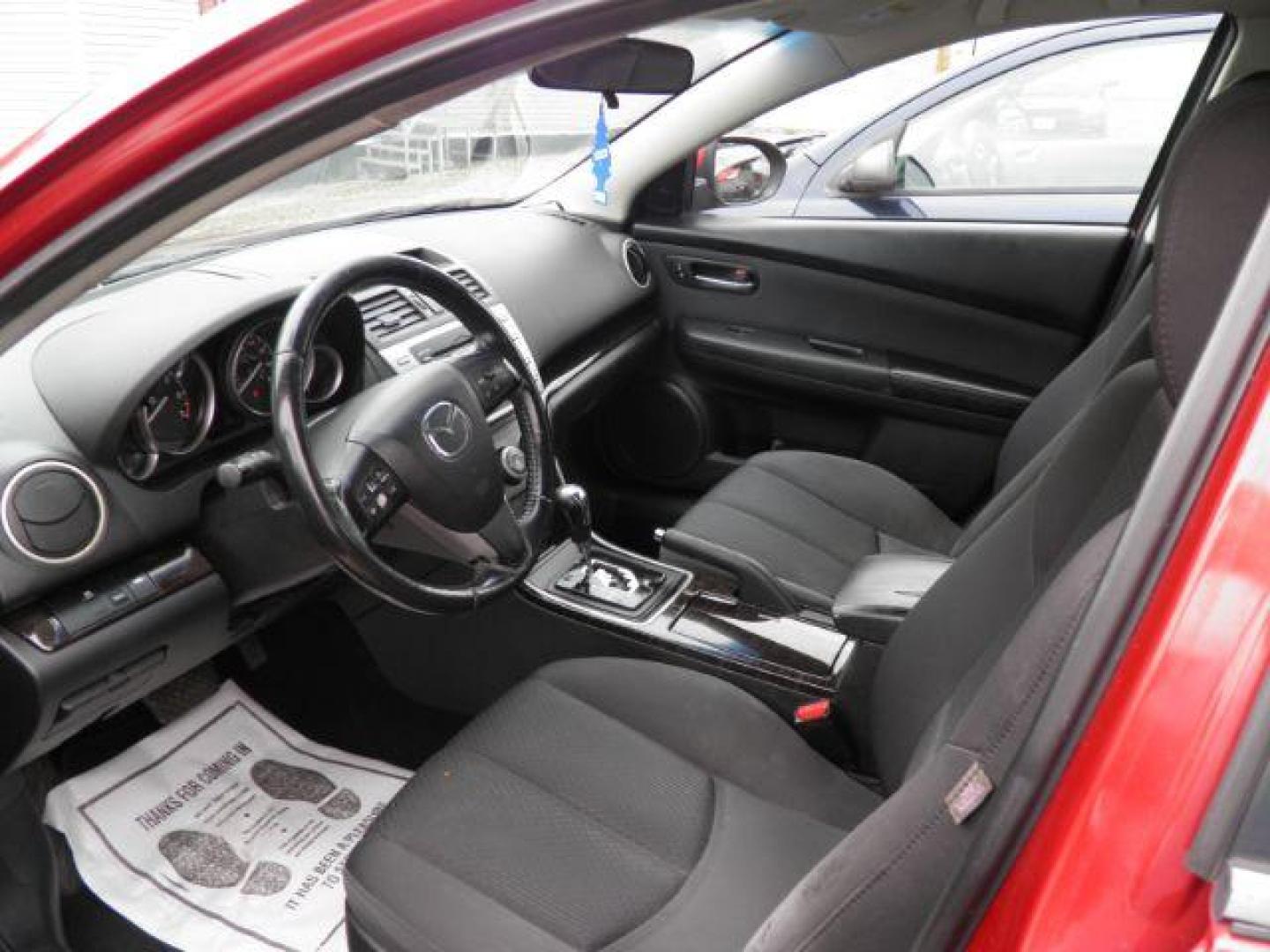 2012 RED MAZDA 6 I Touring (1YVHZ8DH4C5) with an 2.5 L4 engine, AT transmission, located at 15520 McMullen Hwy SW, Belair, MD, 21502, (301) 729-3700, 39.581375, -78.846451 - Photo#1