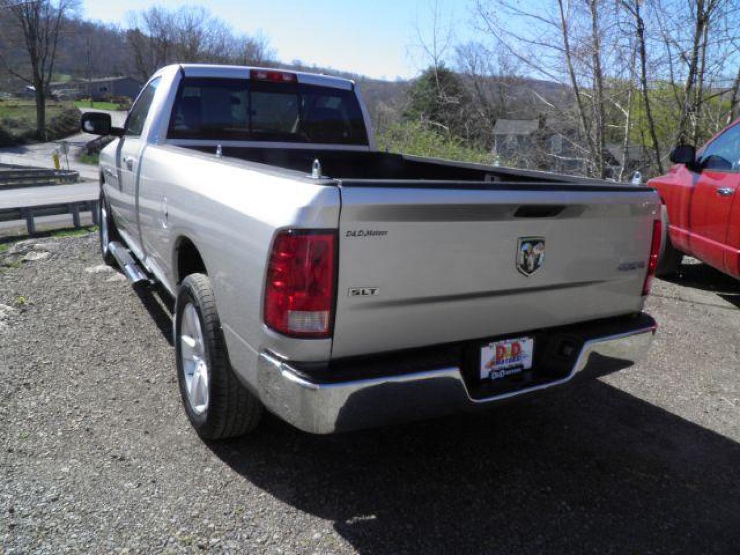 2012 SILVER RAM 1500 SLT LWB 4WD (3C6JD7ET8CG) with an 5.7 V8 engine, AT transmission, located at 15520 McMullen Hwy SW, Belair, MD, 21502, (301) 729-3700, 39.581375, -78.846451 - Photo#3