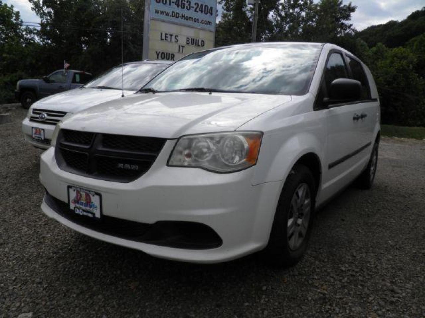 2012 WHITE RAM Cargo Van Base (2C4JDGAG7CR) with an 3.6l V6 engine, AT transmission, located at 19521 New George's Creek Rd SW, Barton, MD, 21521, (301) 463-2404, 39.524323, -79.017906 - Photo#0