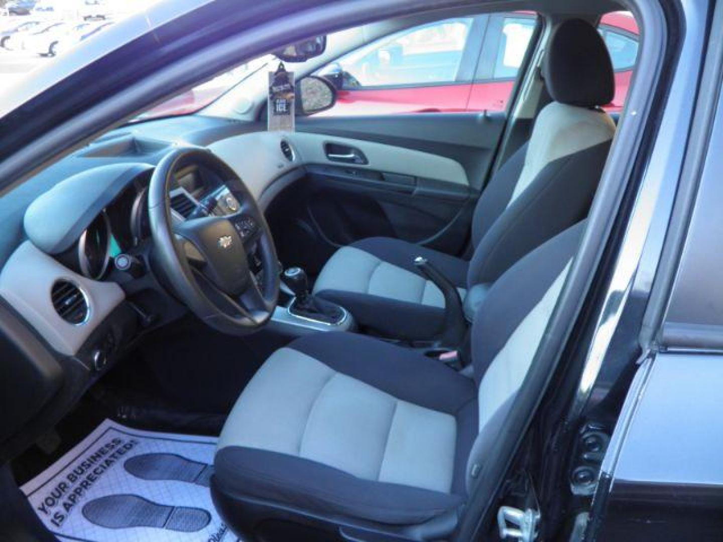 2013 BLACK Chevrolet CRUZE LS Manual (1G1PB5SG4D7) with an 1.8L L4 engine, MAN transmission, located at 15520 McMullen Hwy SW, Belair, MD, 21502, (301) 729-3700, 39.581375, -78.846451 - Photo#1