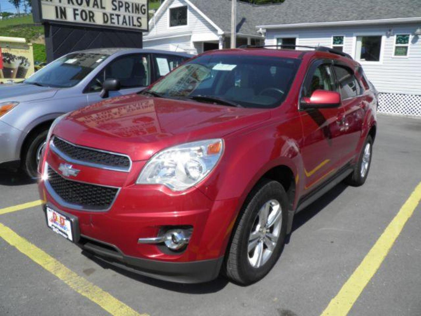 2013 RED Chevrolet Equinox 2LT AWD (2GNFLNE37D6) with an 3.6L V6 engine, AT transmission, located at 15520 McMullen Hwy SW, Belair, MD, 21502, (301) 729-3700, 39.581375, -78.846451 - Photo#0