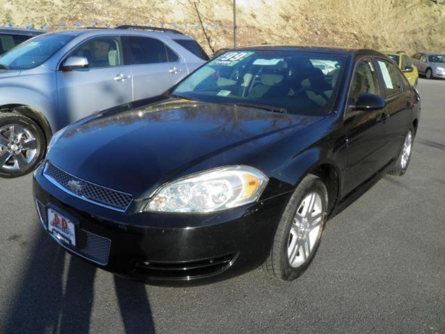 2013 BLACK Chevrolet IMPALA LT (Fleet) (2G1WG5E36D1) with an 3.6L V6 engine, AT transmission, located at 15520 McMullen Hwy SW, Belair, MD, 21502, (301) 729-3700, 39.581375, -78.846451 - Photo#0