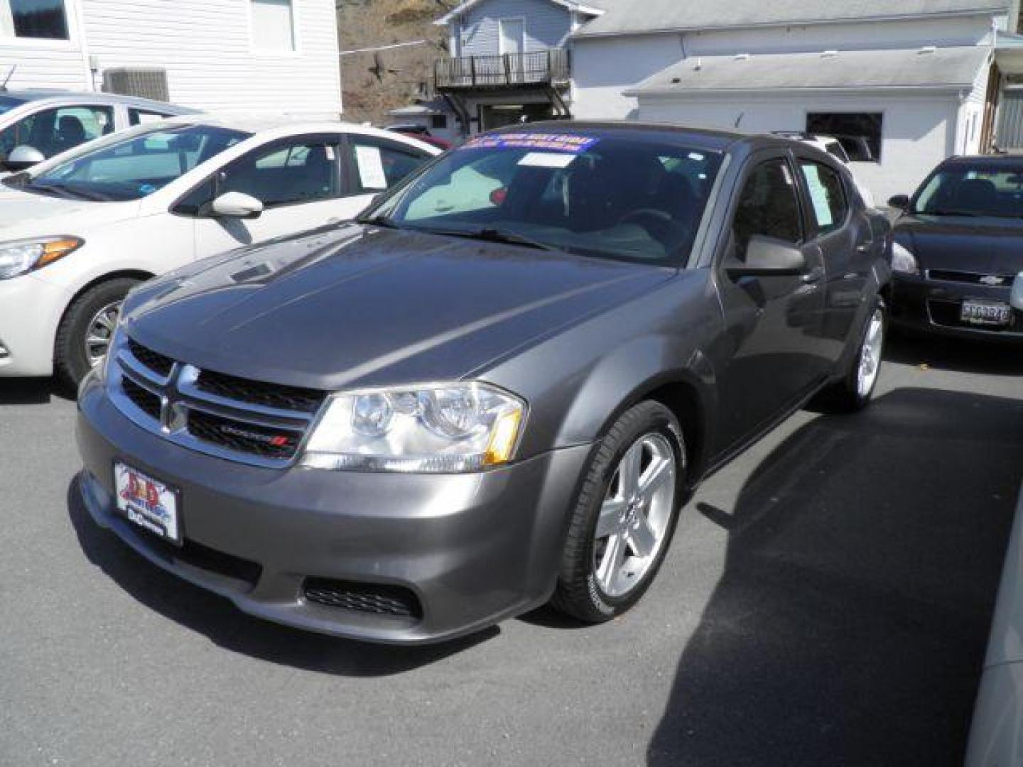 2013 GRAY Dodge Avenger Base (1C3CDZAB6DN) with an 2.4L L4 engine, AT transmission, located at 15520 McMullen Hwy SW, Belair, MD, 21502, (301) 729-3700, 39.581375, -78.846451 - Photo#0