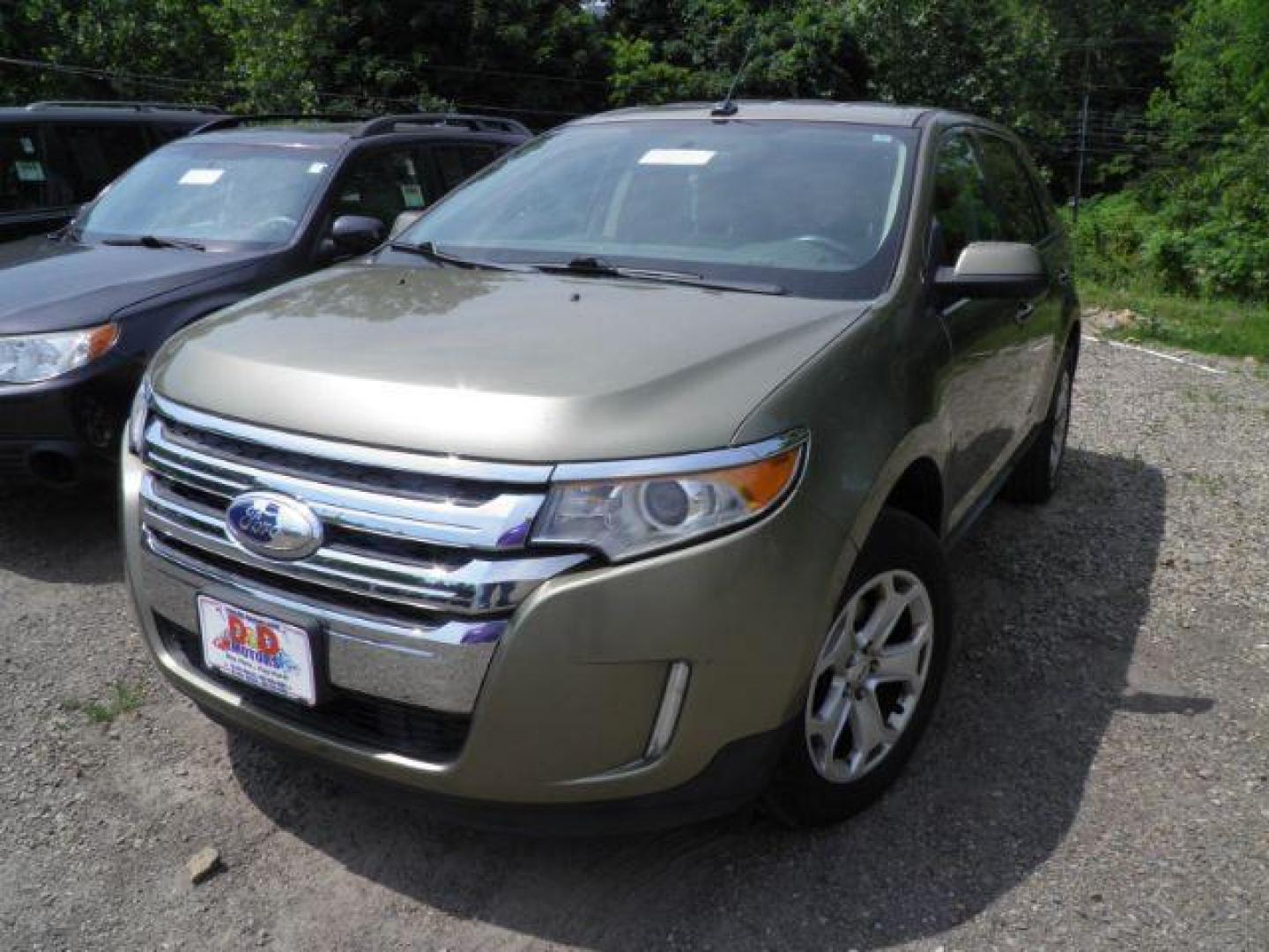 2013 GREEN Ford Edge SEL FWD (2FMDK3JC3DB) with an 3.5L V6 engine, AT transmission, located at 19521 New George's Creek Rd SW, Barton, MD, 21521, (301) 463-2404, 39.524323, -79.017906 - Photo#0