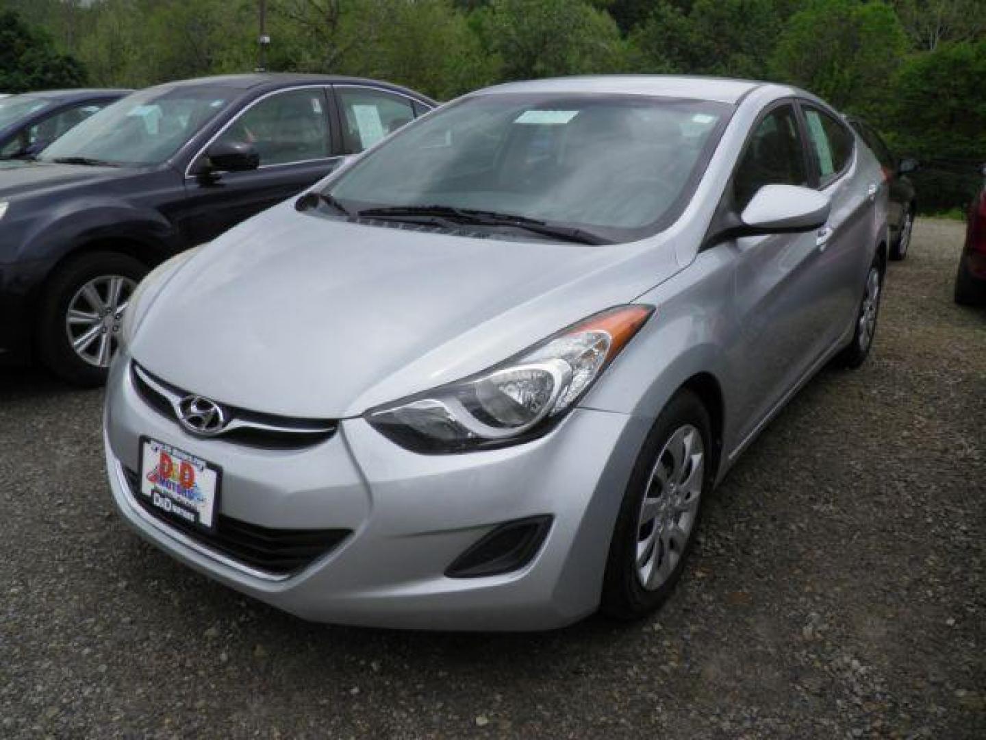 2013 SILVER Hyundai Elantra GLS A/T (5NPDH4AE2DH) with an 1.8l L4 engine, AT transmission, located at 19521 New George's Creek Rd SW, Barton, MD, 21521, (301) 463-2404, 39.524323, -79.017906 - Photo#0